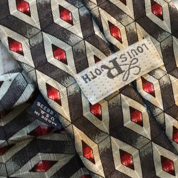 Louis Roth hand sewn 100% Italian silk - Picture 4 of 4